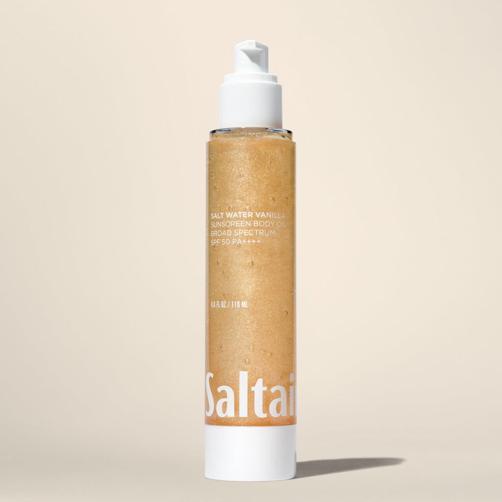 Salt Water Vanilla - Sunscreen Body Oil