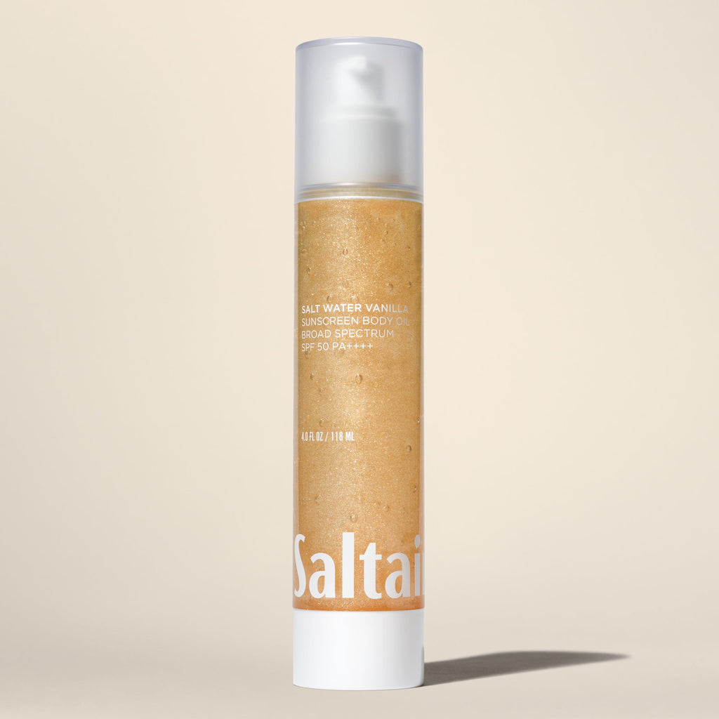 Salt Water Vanilla - Sunscreen Body Oil