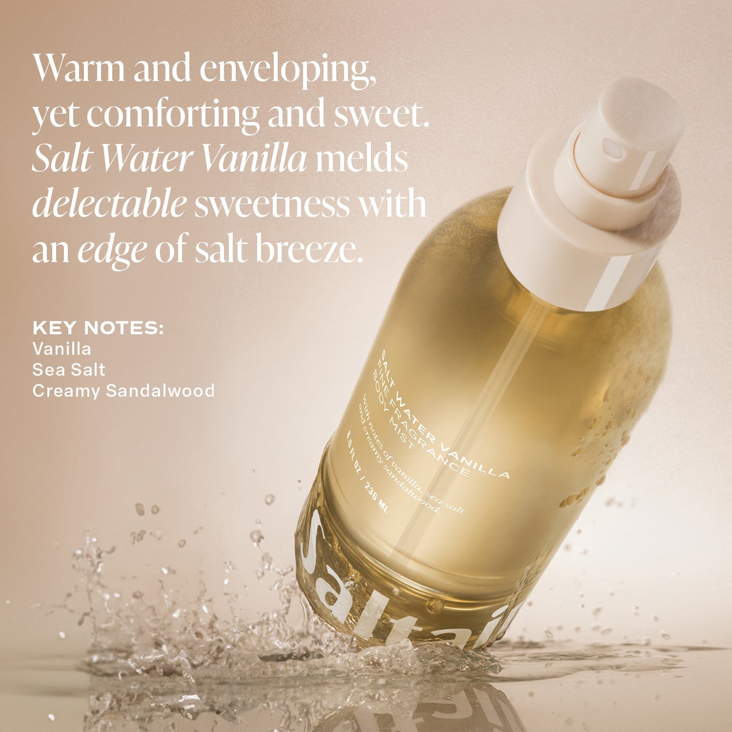 Salt Water Vanilla - Body Mist