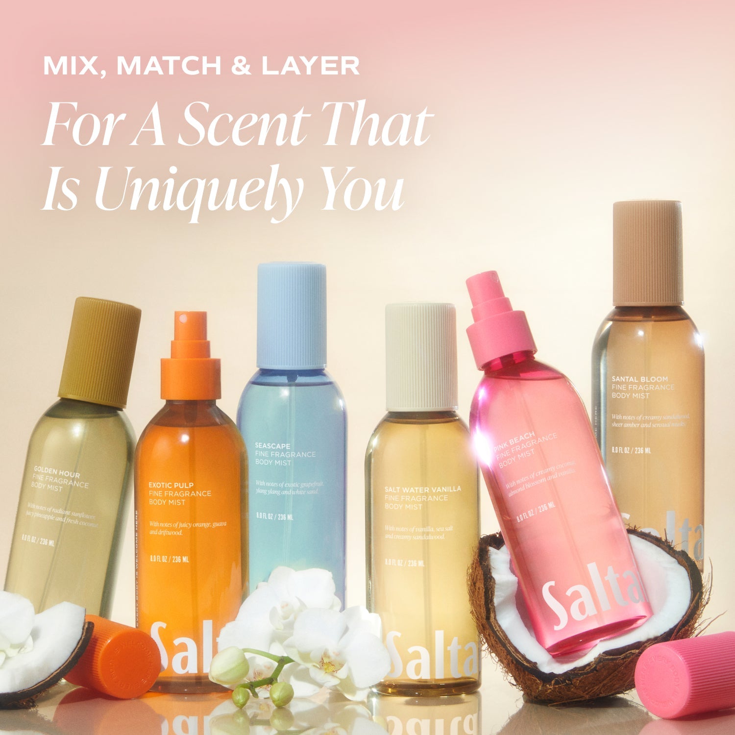 Salt Water Vanilla - Body Mist