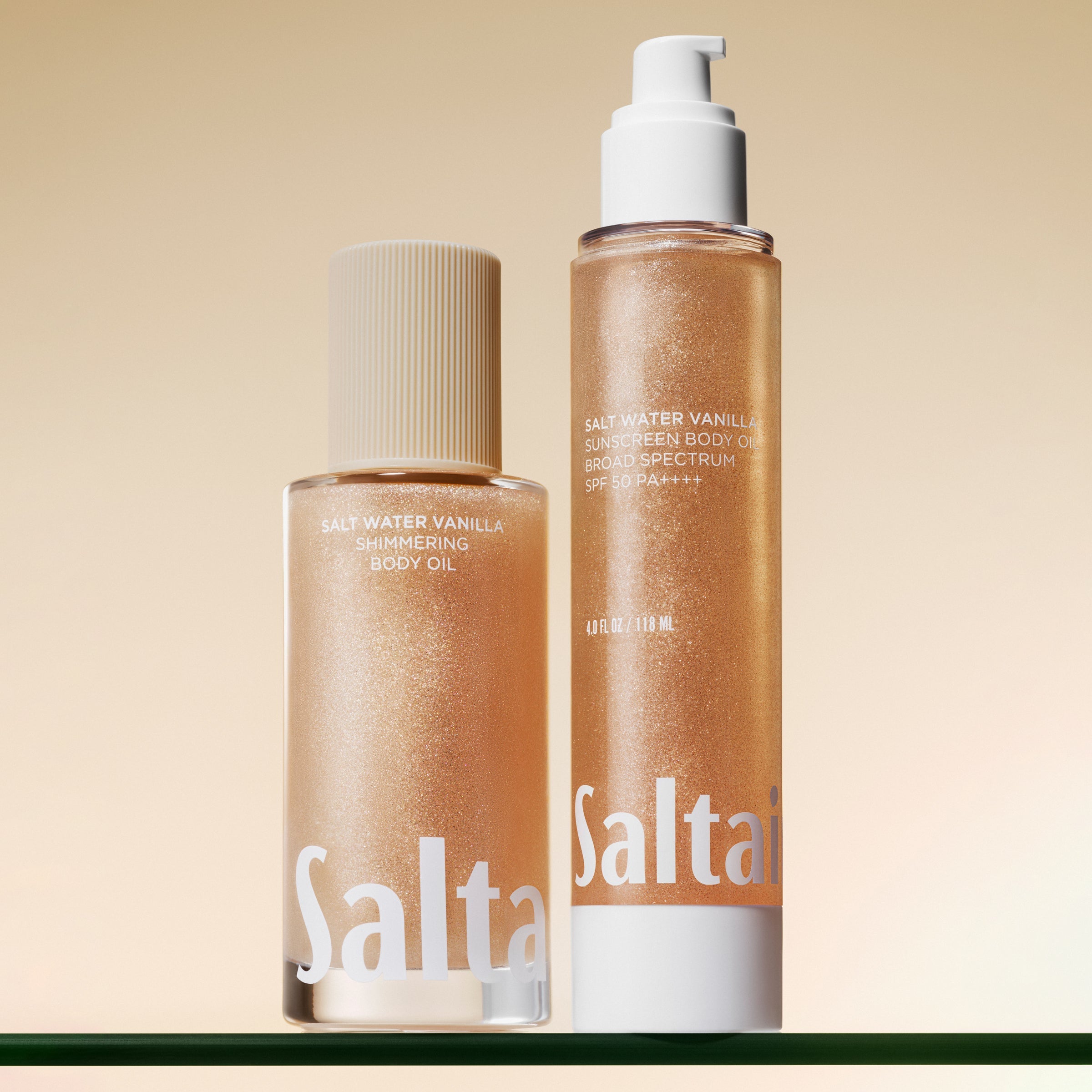 Salt Water Vanilla - Sunscreen Body Oil